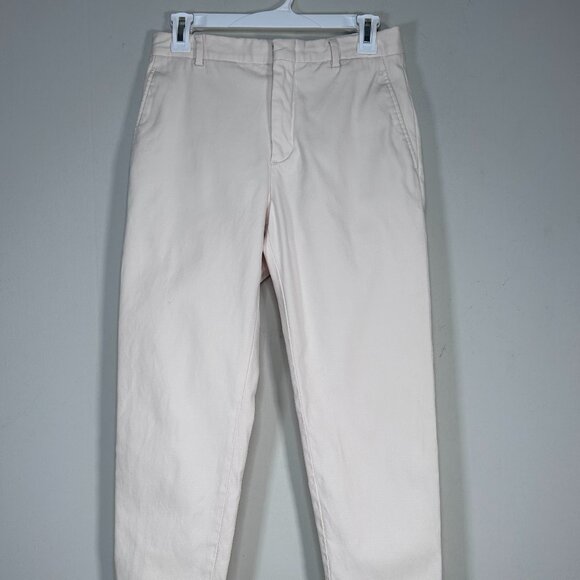Zara Pants & Jumpsuits Zara Straight Leg Khaki Pants Womens 29 Flat